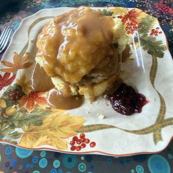 Little Something Different - Turkey stacked! - Coffee & Tea Near Me - Mount Dora, Florida