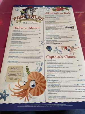 Menu photo 6 Fish Tales Richmond Hill, GA