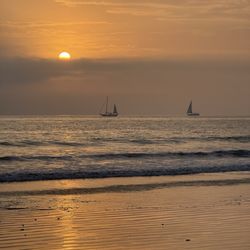 Venice Statepark - The sunset while at an event on the beach!