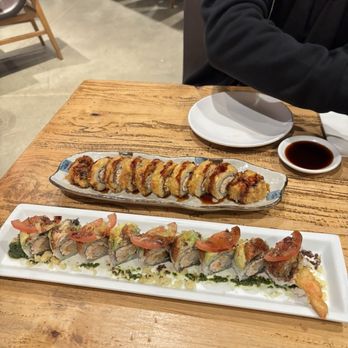 Amakara - Italian Dragon Roll, Fried California Roll (add cream cheese). - Sushi Bars Near Me - Dublin, California Amakara - Italian Dragon Roll, Fried California Roll (add cream cheese). - Sushi Bars Near Me - Dublin, California