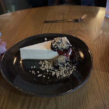 Olivia - Huckleberry cheesecake - Italian Near Me - Denver, Colorado