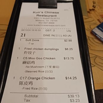 Kuo's Chinese Restaurant - Chinese Near Me - Midland, Texas Kuo's Chinese Restaurant - Chinese Near Me - Midland, Texas