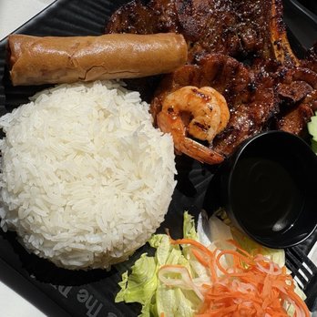 The Pho - Pork chop and shrimp - Coffee & Tea Near Me - Modesto, California