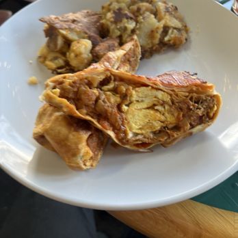 The Corner - Duck burrito  w/ home fries - Breakfast & Brunch Near Me - Milford, Connecticut