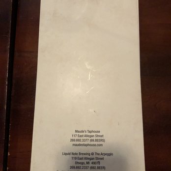 Maude's Taphouse - New American Near Me - Otsego, Michigan