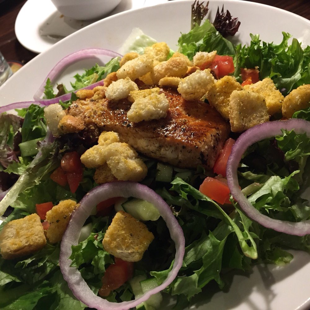 LongHorn Steakhouse - Salmon salad, no cheese.. extra veggies - Steakhouses Near Me - Washington, Pennsylvania LongHorn Steakhouse - Salmon salad, no cheese.. extra veggies - Steakhouses Near Me - Washington, Pennsylvania