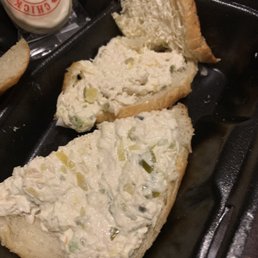 Olivias Old South but they forgot the lettuce, tomato and pickle on the side! Terrible Olivias Old South but they forgot the lettuce, tomato and pickle on the side! Terrible