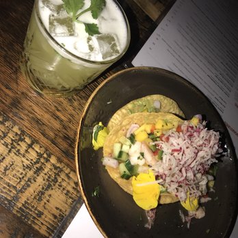 Eureka! - Margarita and shrimp ceviche - American Near Me - Las Vegas, Nevada Eureka! - Margarita and shrimp ceviche - American Near Me - Las Vegas, Nevada