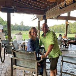 Williamsburg National Golf Club - Patio seating.