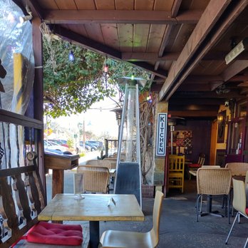 Coya Peruvian Secret - Some covered patio seating - Peruvian Near Me - Del Mar, California