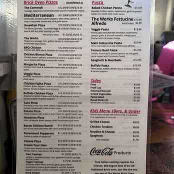 The Works Pizza - Menu - Pizza Near Me - Loveland, Ohio The Works Pizza - Menu - Pizza Near Me - Loveland, Ohio