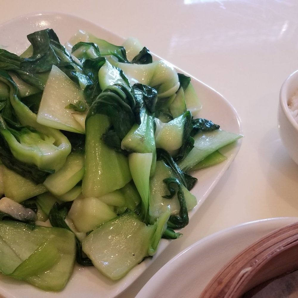 Soup Dumpling Plus - Bokchoy - quick stir fried. - Shanghainese Near Me - Fort Lee, New Jersey Soup Dumpling Plus - Bokchoy - quick stir fried. - Shanghainese Near Me - Fort Lee, New Jersey