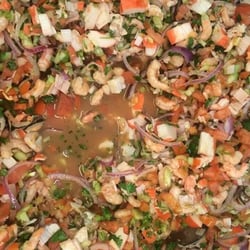 Central Fish Market - Ceviche mixto "campechana"/ mix ceviche