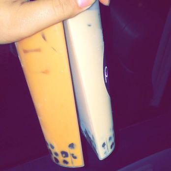 Pekoe - Left: Thai It Up/Right: Pekoe Special w/o grass jelly! - Coffee & Tea Near Me - San Jose, California Pekoe - Left: Thai It Up/Right: Pekoe Special w/o grass jelly! - Coffee & Tea Near Me - San Jose, California