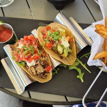 Birdseye Rooftop Restaurant and Bar - Carnitas & Shrimp with fries - Cocktail Bars Near Me - La Jolla, California Birdseye Rooftop Restaurant and Bar - Carnitas & Shrimp with fries - Cocktail Bars Near Me - La Jolla, California