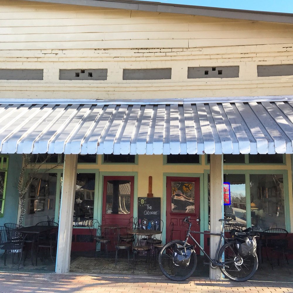 The Caboose - a bicycle parked outside of a restaurant - Sandwiches Near Me - Rutledge, Georgia The Caboose - a bicycle parked outside of a restaurant - Sandwiches Near Me - Rutledge, Georgia
