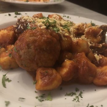 Bocca Osteria - Homemade gnocchi with a meatball, some Italian sausage and some short rib meat. Delicious! - Italian Near Me - Cooperstown, New York