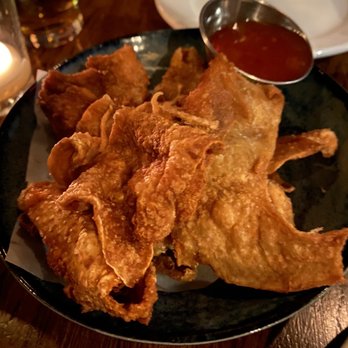 Mahaniyom - NANG KAI TOD (Crispy Chicken Skin). - Cocktail Bars Near Me - Brookline, Massachusetts Mahaniyom - NANG KAI TOD (Crispy Chicken Skin). - Cocktail Bars Near Me - Brookline, Massachusetts