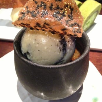 Cha-An - Black Sesame Creme Brulee - Japanese Near Me - New York, New York