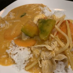 Pumpkin Curry and rice