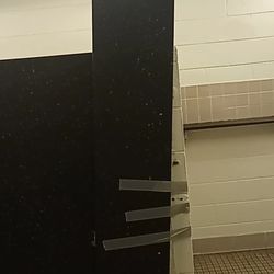 John F. Kennedy Middle School - its the first thing you see when you walk in 