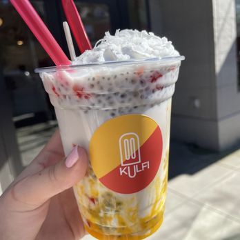 Kulfi - Five million stars for the coconut mango falooda - Ice Cream & Frozen Yogurt Near Me - Portland, Oregon Kulfi - Five million stars for the coconut mango falooda - Ice Cream & Frozen Yogurt Near Me - Portland, Oregon