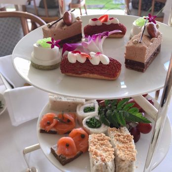 Halekulani Afternoon Tea - Afternoon tea set for two. - Tea Rooms Near Me - Honolulu, Hawaii