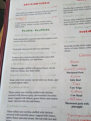 Menu photo 5 El Paisano Bethlehem, PA