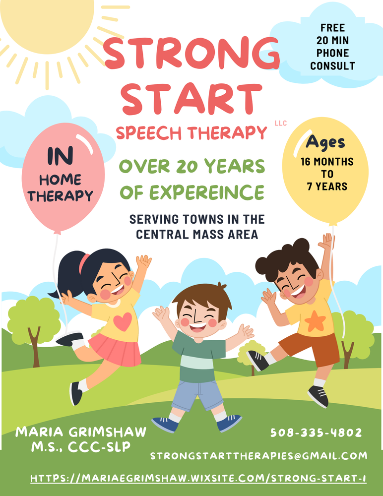 Strong Start - child therapist in Shrewsbury, MA