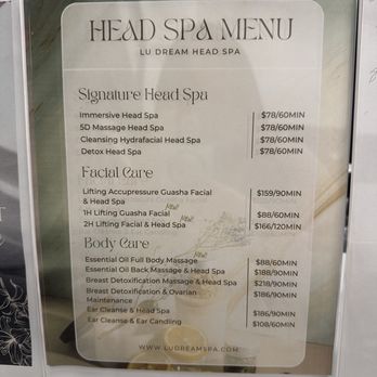Lu Dream Head Spa - Massage Near Me - Mississauga, Ontario Lu Dream Head Spa - Massage Near Me - Mississauga, Ontario