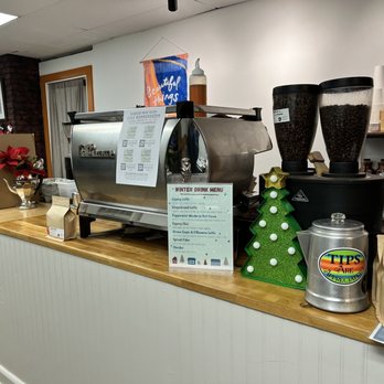 Storied Coffee & Milk Teas - a coffee shop counter - Bubble Tea Near Me - Scotia, New York