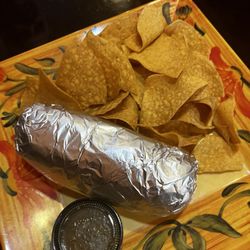 Chicken burrito