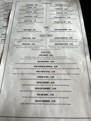 Menu photo 1 The Local 218 Brainerd, MN
