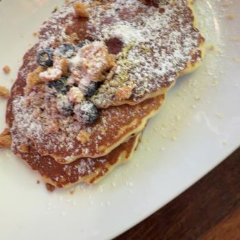 The Pearl - Blueberry Pancakes (V) - Seafood Near Me - Tampa, Florida The Pearl - Blueberry Pancakes (V) - Seafood Near Me - Tampa, Florida