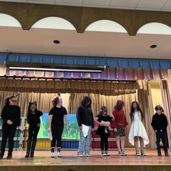 J T Stevens Elementary - Auditorium: Drama Elective's Morning Performance of 'Spinderella'. They were great!