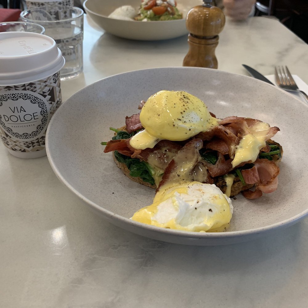 Egg Benedict.