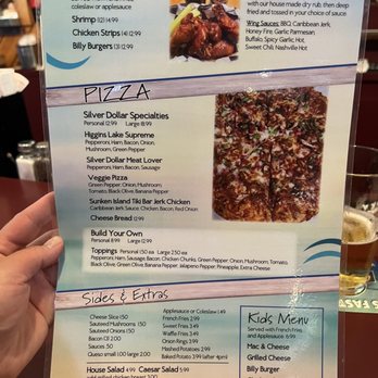 Silver Dollar Bar - Menu - as of 7/4/23 - Burgers Near Me - Roscommon, Michigan