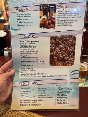 Menu photo 2 Silver Dollar Bar Roscommon, MI
