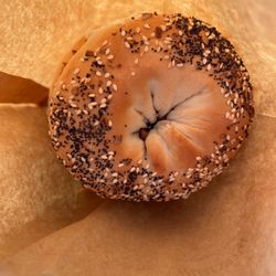 New York Bagels - The bagel that stole my dignity.