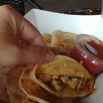 Tiki Cove - Awesome food...chicken quesadillas were huge - Tiki Bars Near Me - Land O' Lakes, Florida