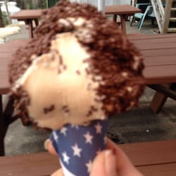 Conehead's Ice Cream - Coffee hard ice cream with chocolate jimmies!