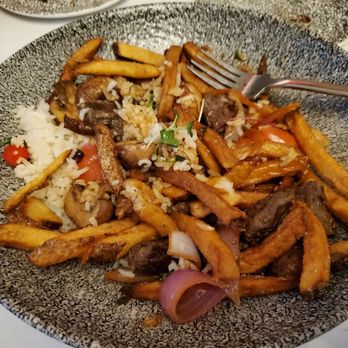 Salar - Lomo Saltado in progress - Peruvian Near Me - Dayton, Ohio