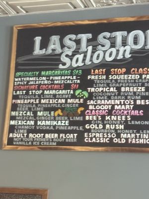Menu photo 2 Last Stop Saloon Sacramento, CA