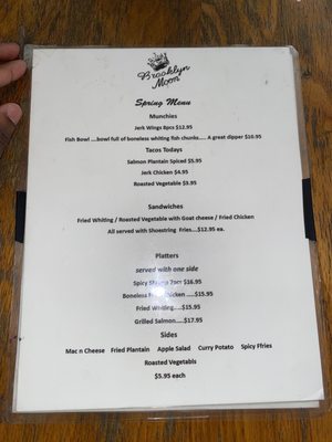 Menu photo 1 Brooklyn Moon Cafe Brooklyn, NY