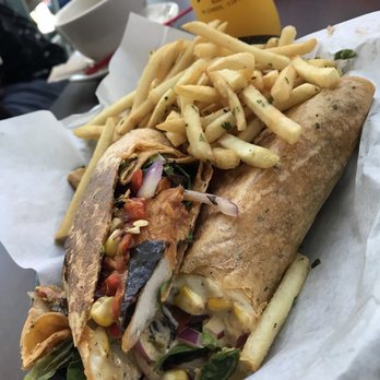 Basecamp Dinette - Crispy chicken wrap - Coffee & Tea Near Me - Burbank, California