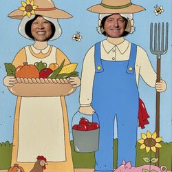 Smith Family Farms - Farmer and his wife