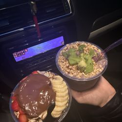 Rush Bowls - Berry Fresh Bowl & Aloha Bowl