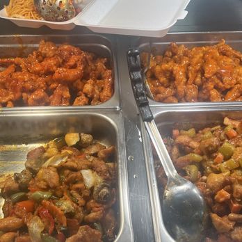 Chopstix Express - Close up of entrees - Chinese Near Me - Norco, California