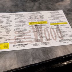 The Wood Lounge & Casino - Menu