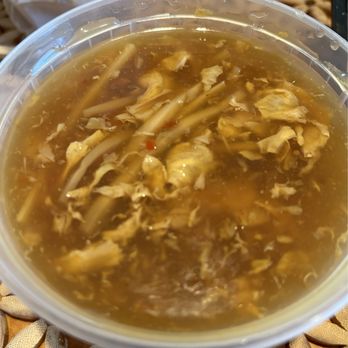 Panda Garden - Hot and sour soup ( not good) - Chinese Near Me - Portland, Maine